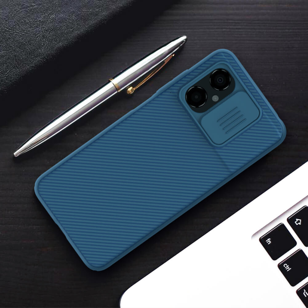 Чехол-крышка NILLKIN для Xiaomi Poco M4 5G (серия CamShield case)